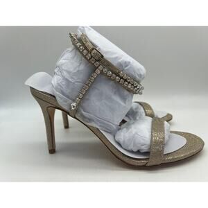Badgley Mischka Women's Claudette Diamond Evening Heel MP5244 Size 9 NIB